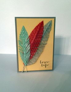 washi feathers d