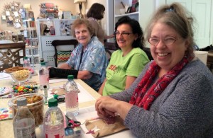 Margie, Debbie, Sharon a