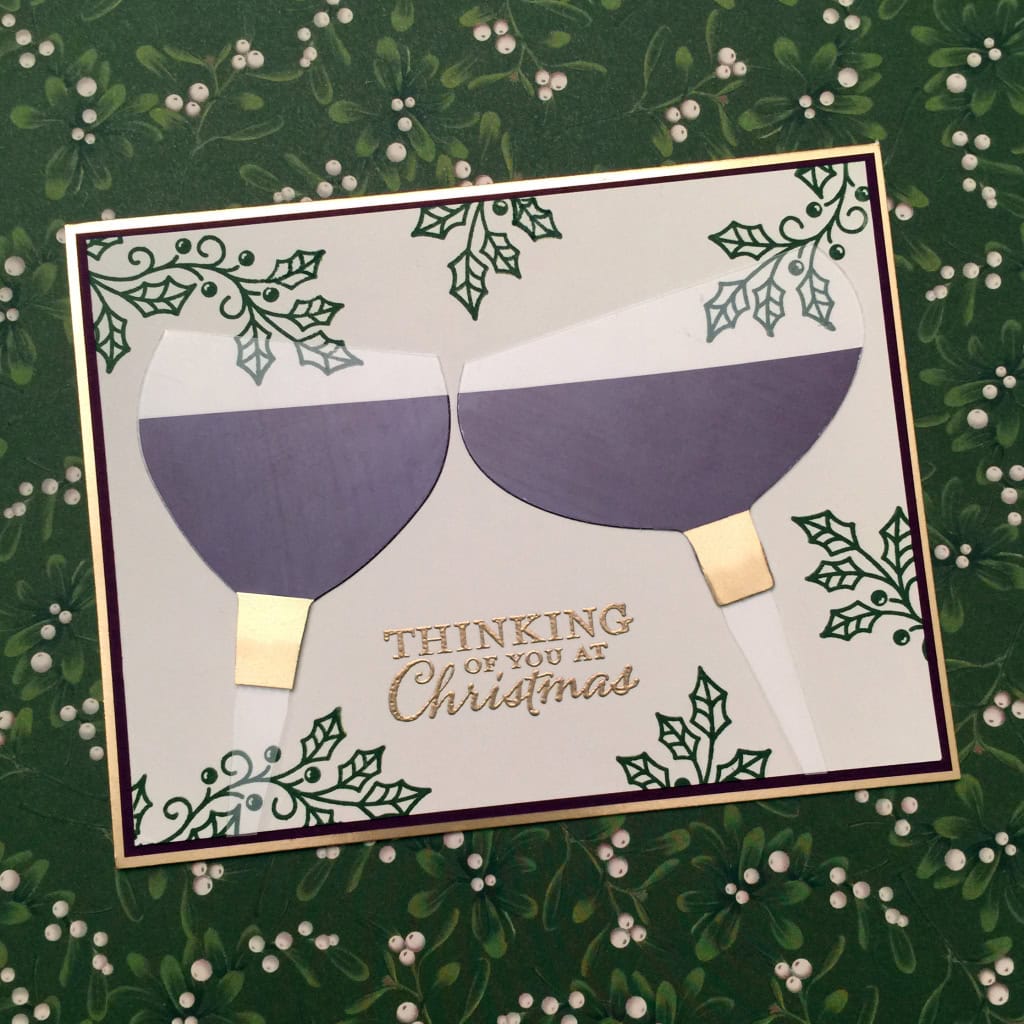 inking royalty bundle blog hop wine card a
