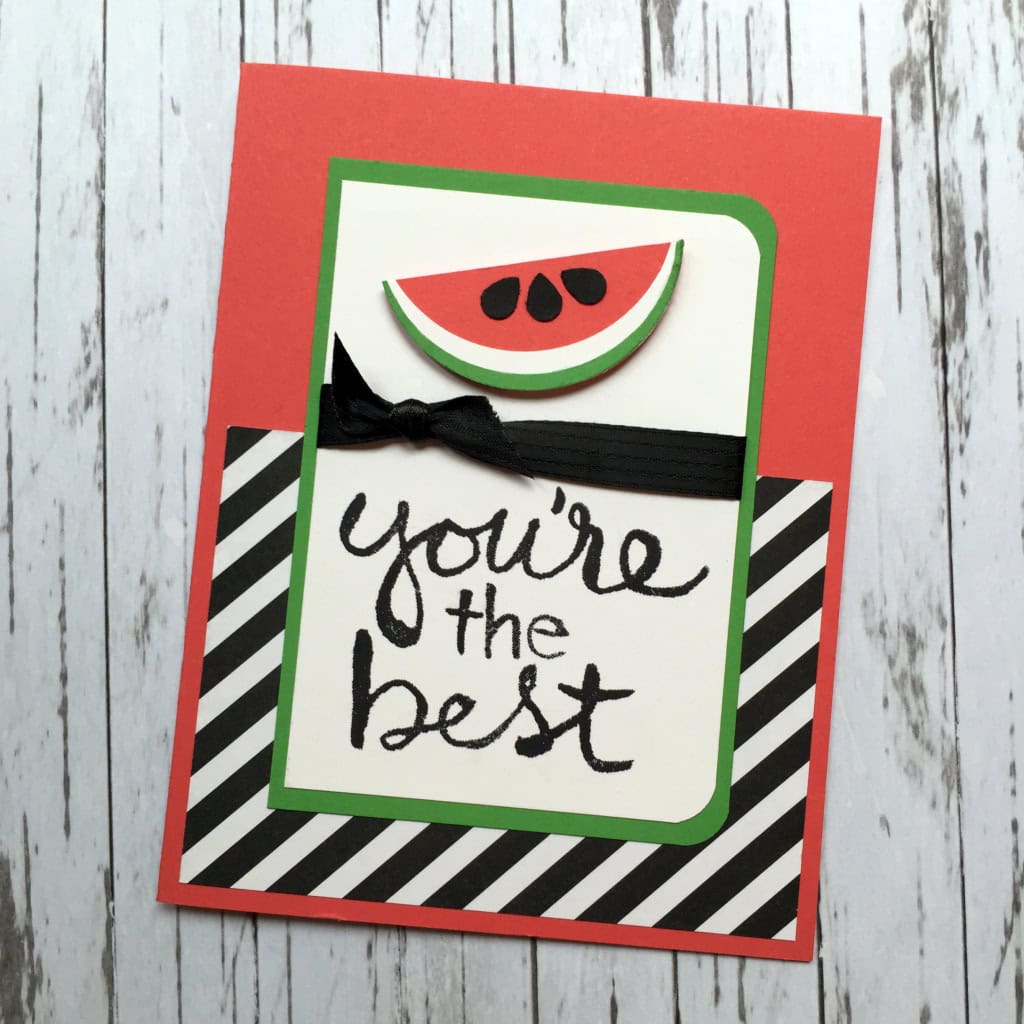 watermelon card