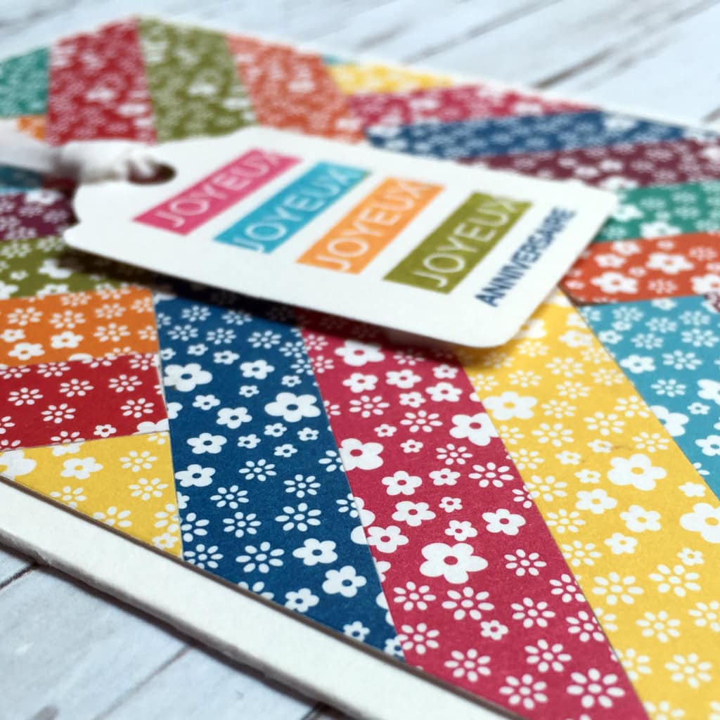 Linda's herringbone bd card a