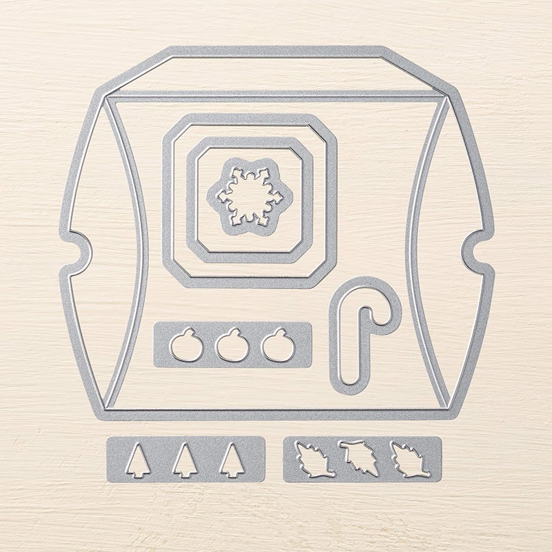 Square Pillow Box Thinlits Dies