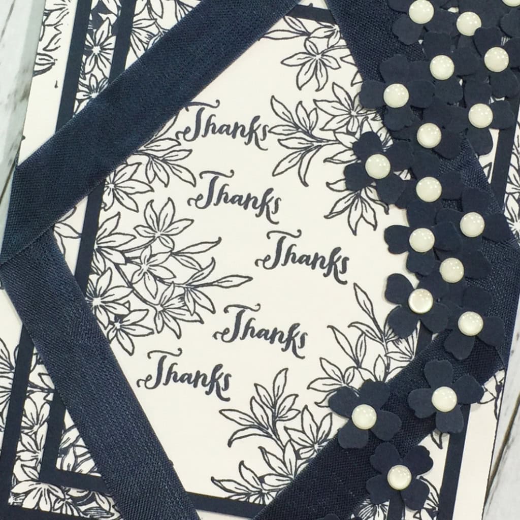 navy three layer thanks card b
