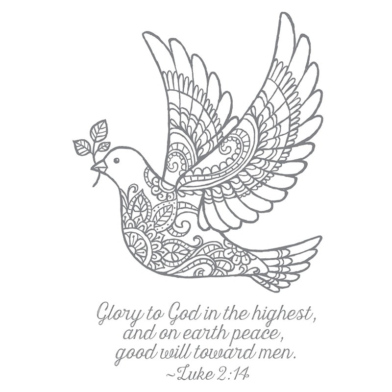 Dove of Peace stamp