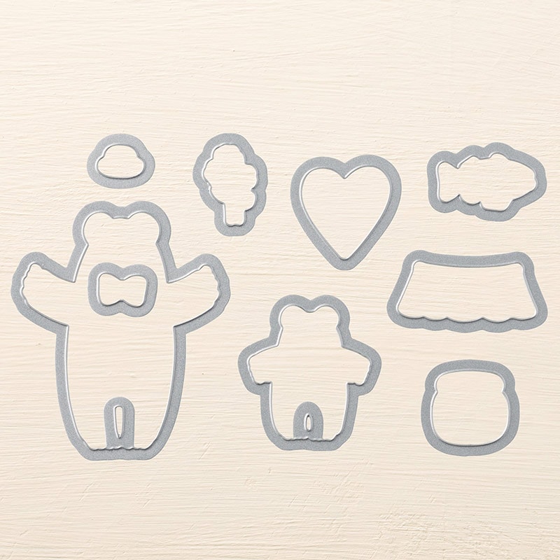 Bear Hugs framelits