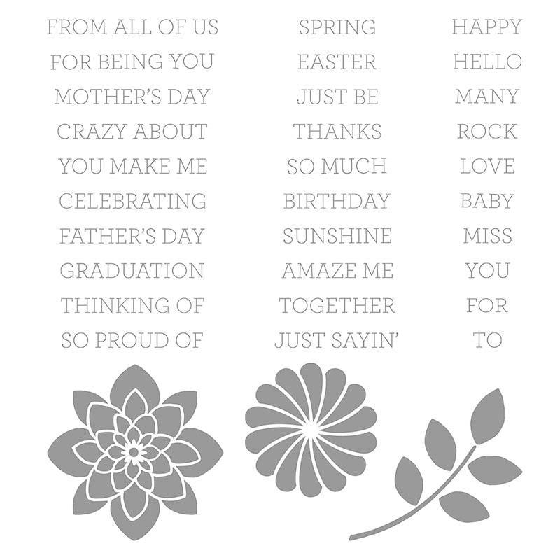 Crazy About You stamp set