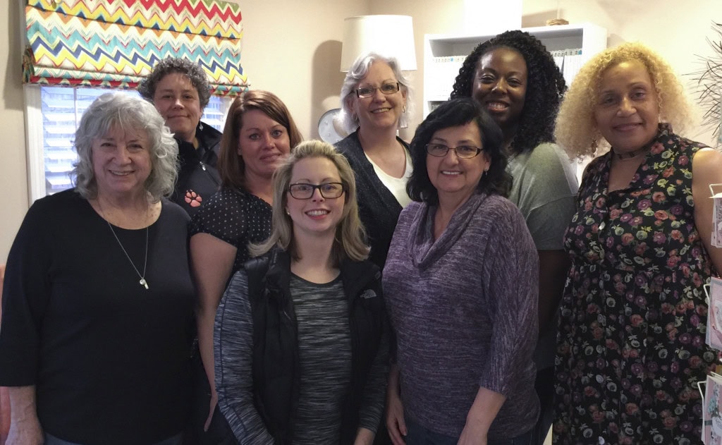Judy, Sam, Kim, MIssy, Linda, Debbie, Donica, Tamara a