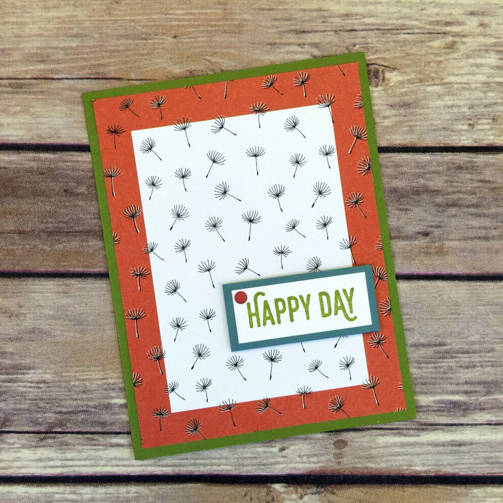 HB match up paper designs card d