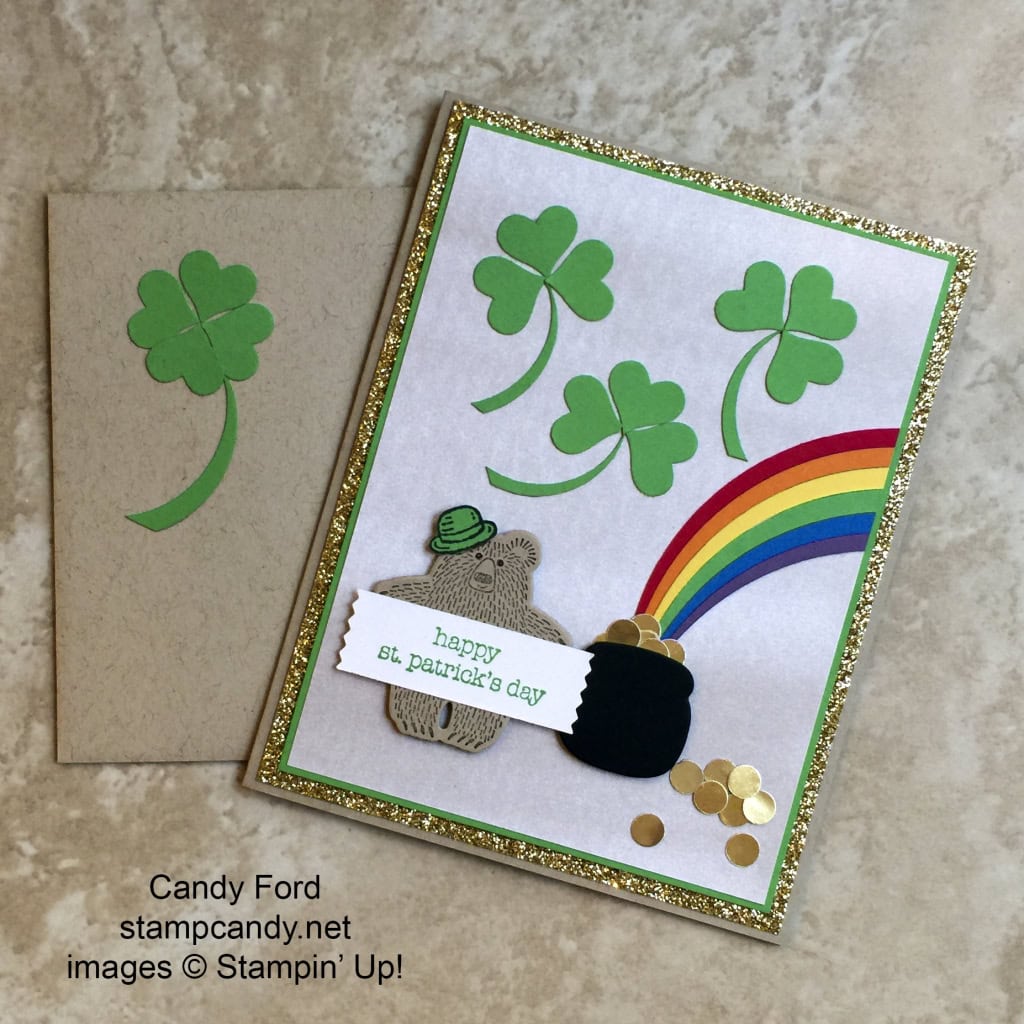 st pat bear card a