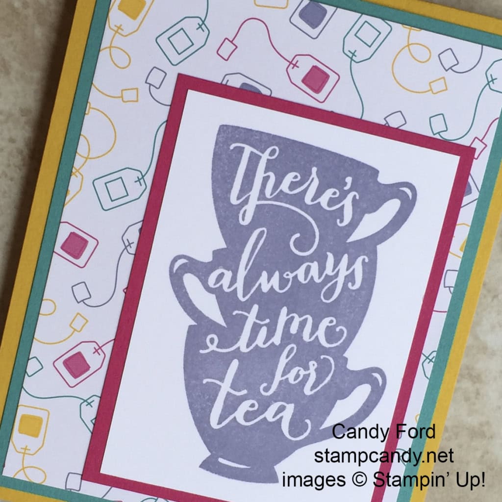 cuppa class time for tea card b