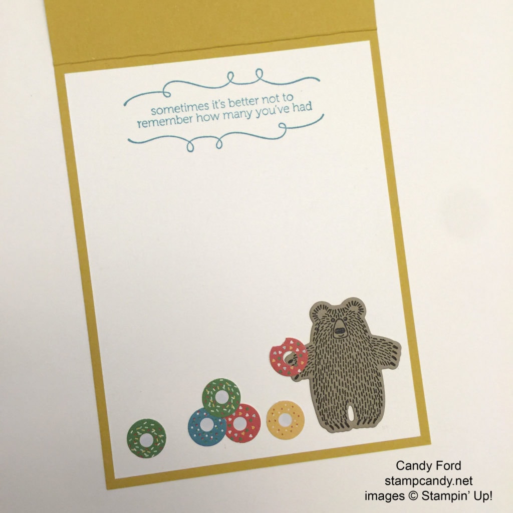 Bear Hugs sweets card c