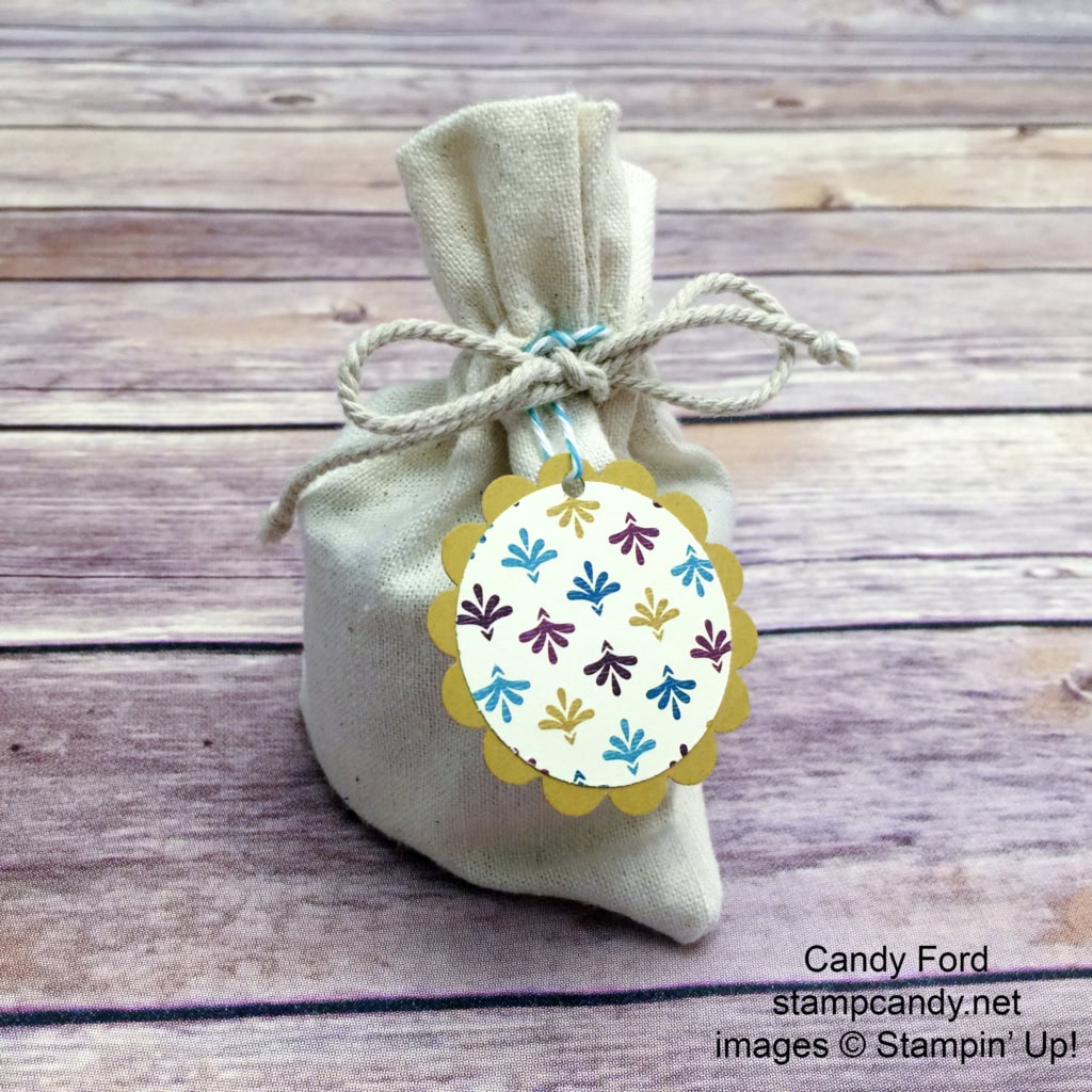 muslin bag of washi tape a