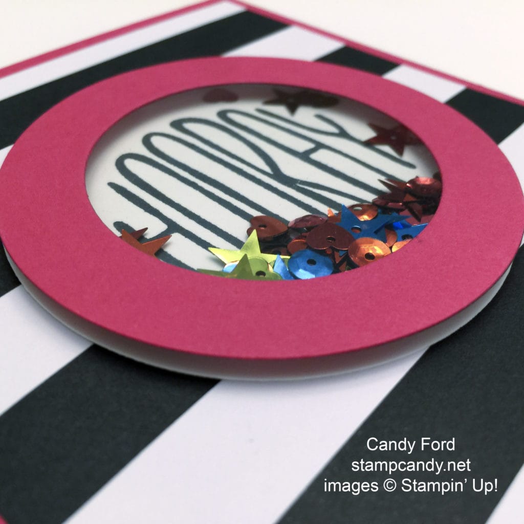 Hooray shaker card d