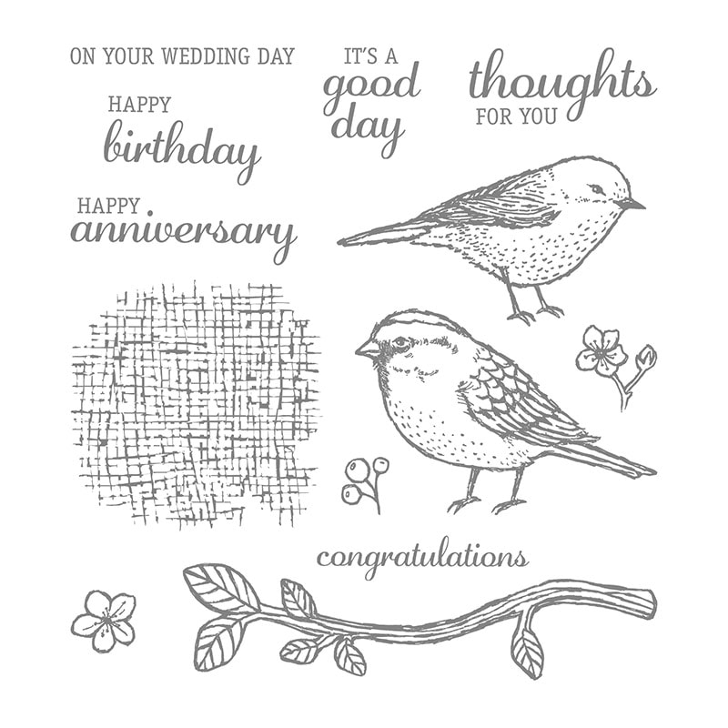 Best Birds stamp set