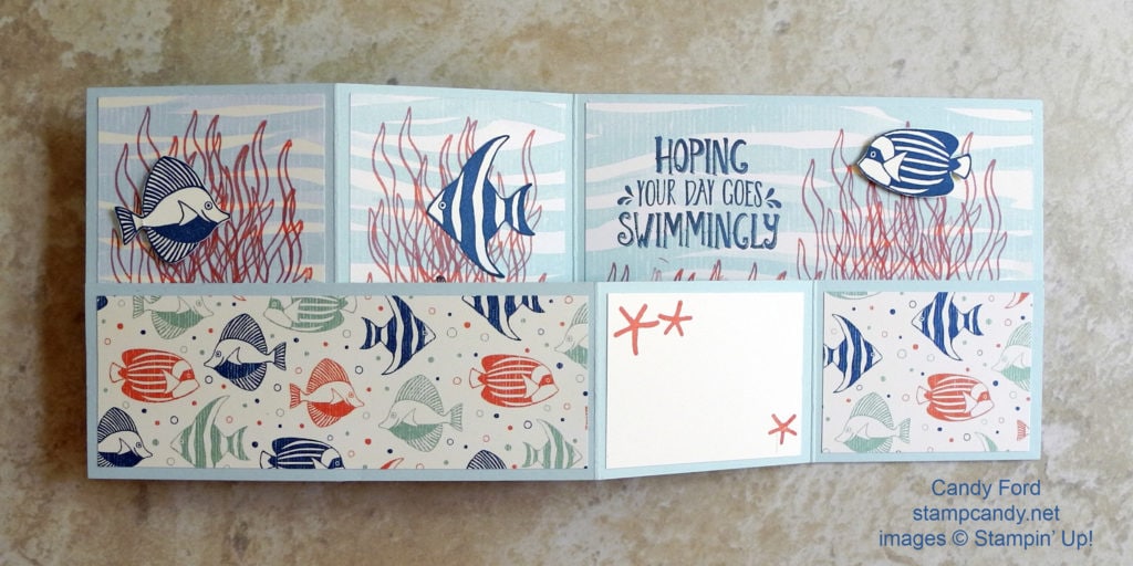 z fold fish card c