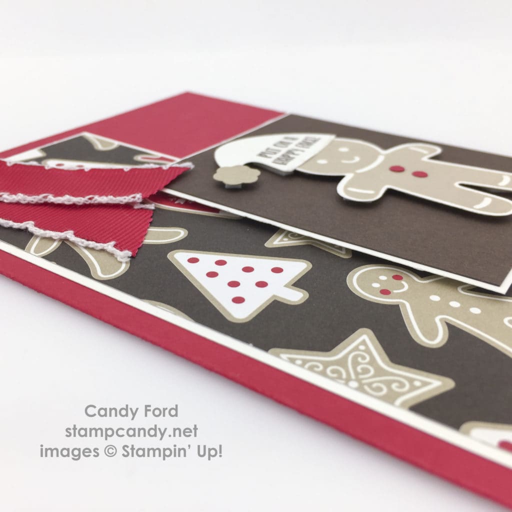 gingerbread mad card a