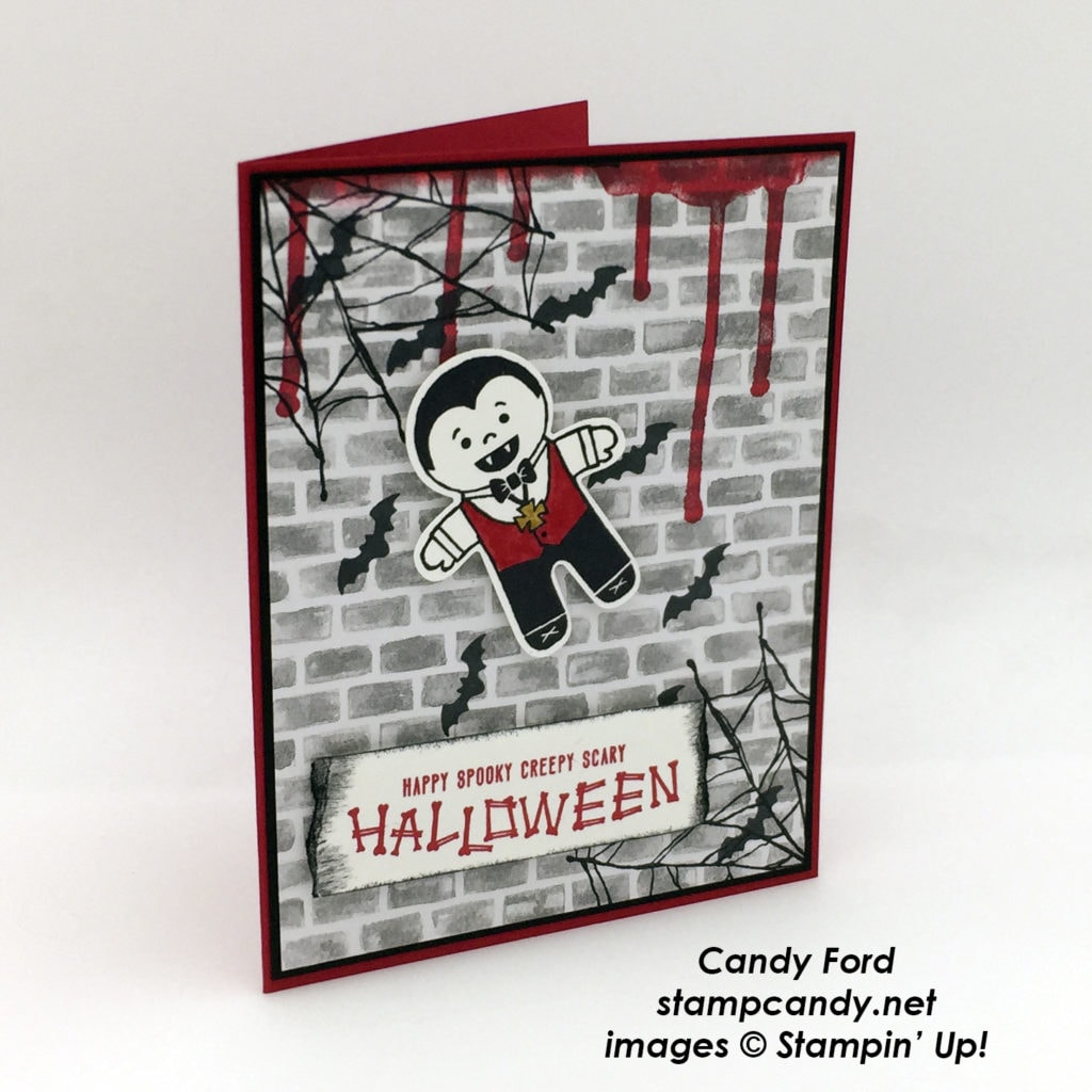 flying vampire card a