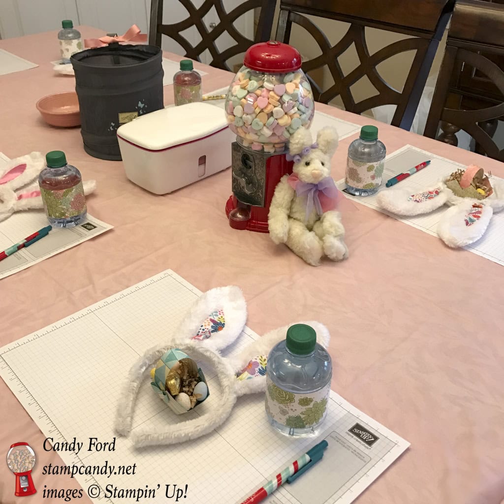 #candyhearts team meeting March 2017, Stampin' Up! #stampcandy