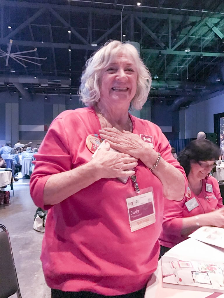 Judy Newsome at 2017-04-08 OnStage Savannah by Stampin' Up! #stampcandy