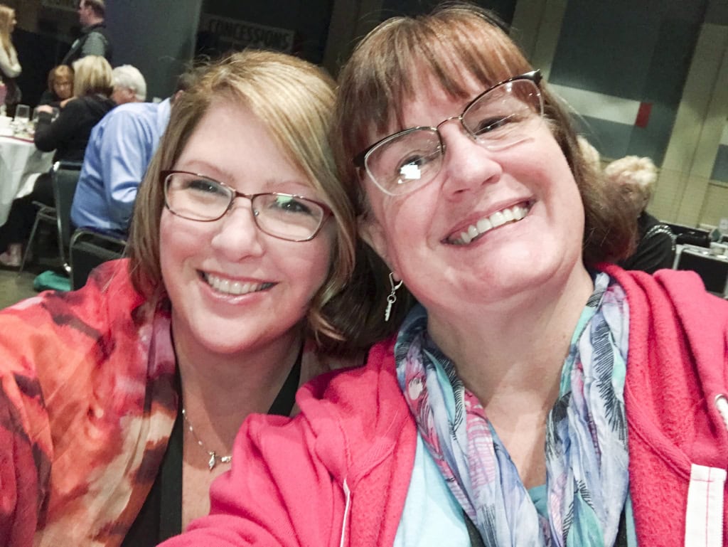 Candy Ford, Jennifer Hill at 2017-04-08 OnStage CentreStage Savannah by Stampin' Up! #stampcandy