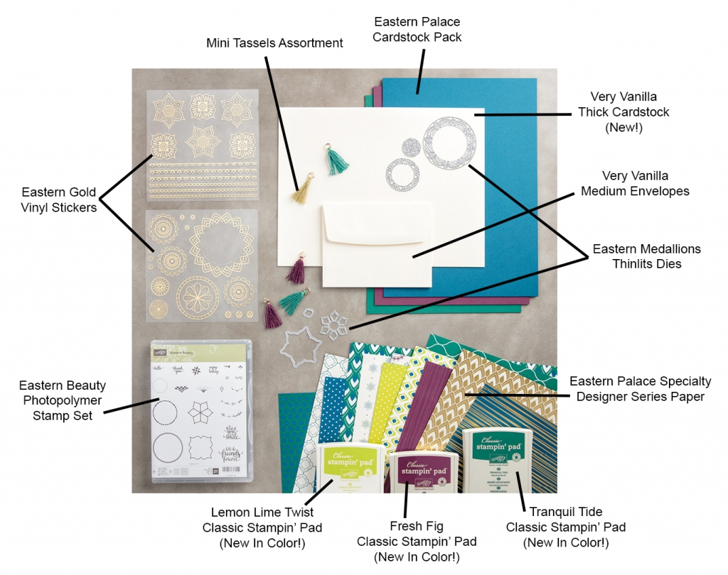 Eastern Palace Premier Bundle by Stampin' Up! #stmpcandy