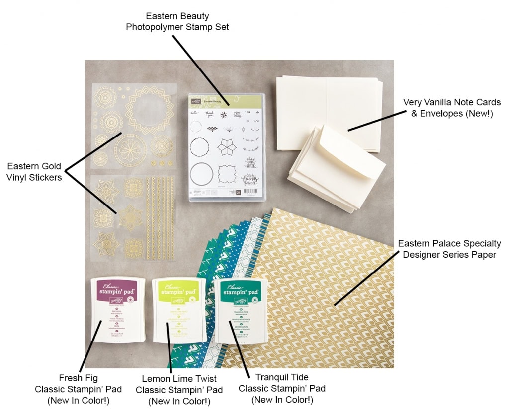 Eastern Palace Starter Bundle by Stampin' Up! #stmpcandy