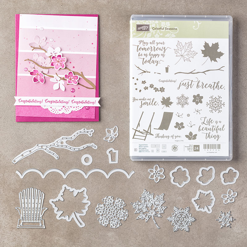 My favorite new Stampin' Up! products #stampcandy Colorful Seasons Bundle