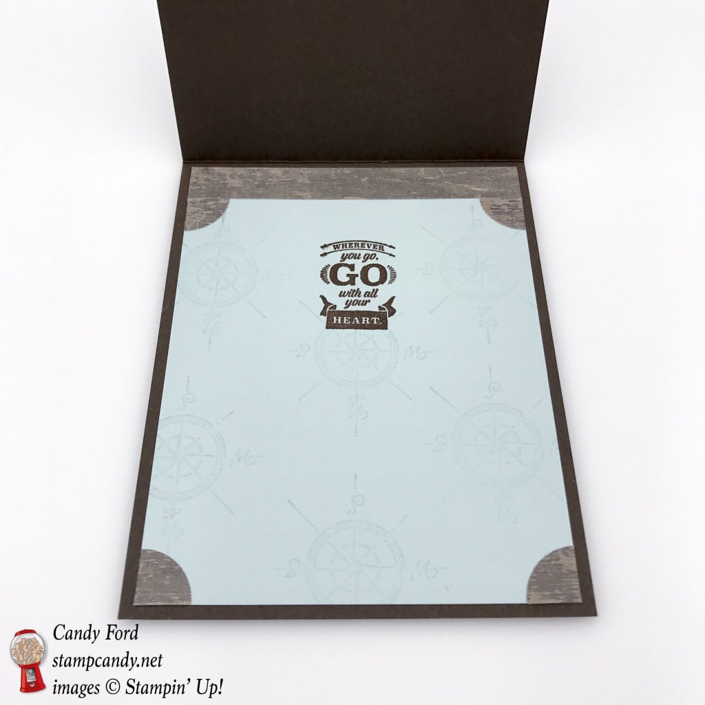 Weather Vane on a Barn Roof, card, See Rock City, Wood Crate Framelits Dies, Wood Textures Designer Series Paper DSP, Copper Foil Sheet by Stampin' Up! #stampccandy