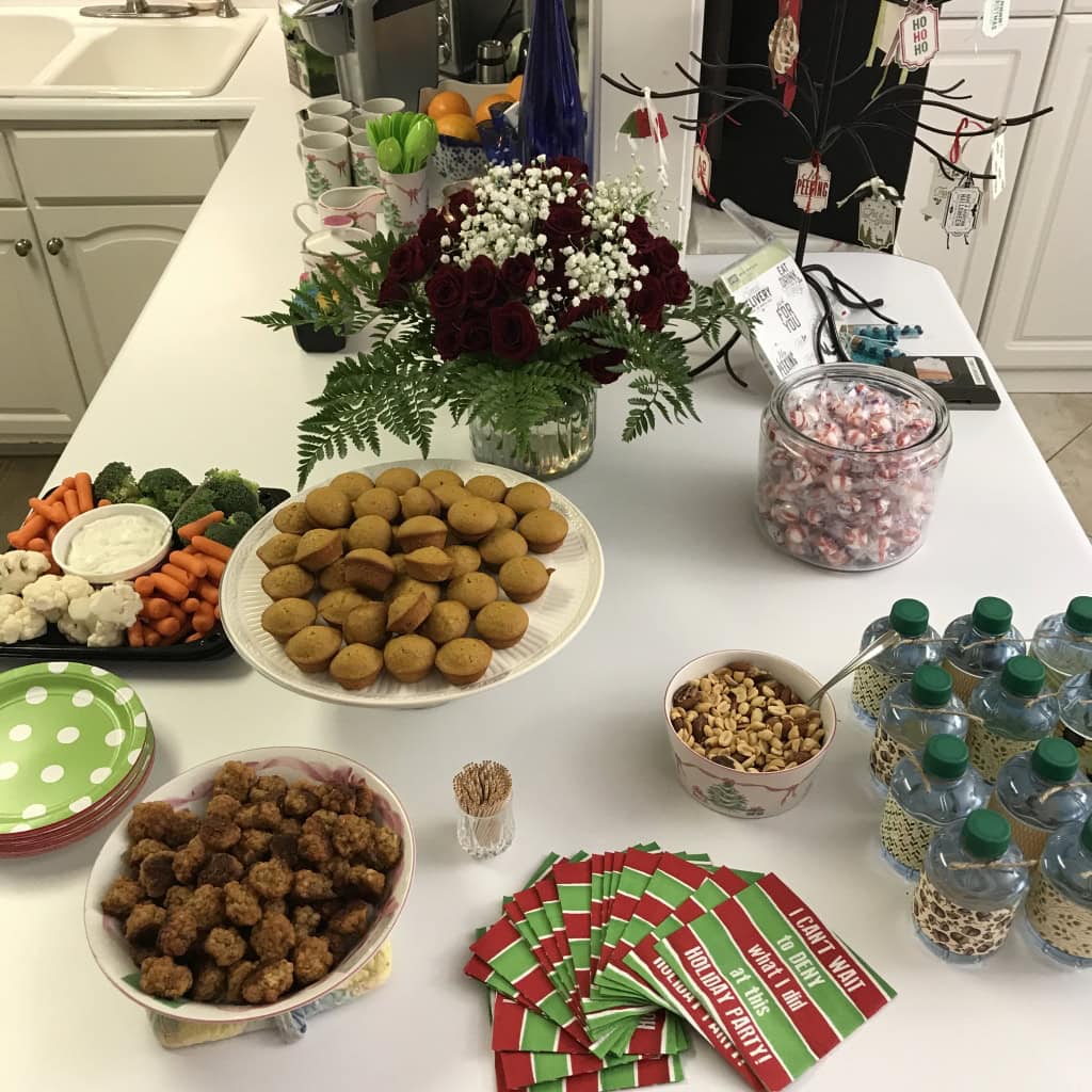 2017 Holiday Catalog Launch Party, Stampin' Up!, yummy snacks