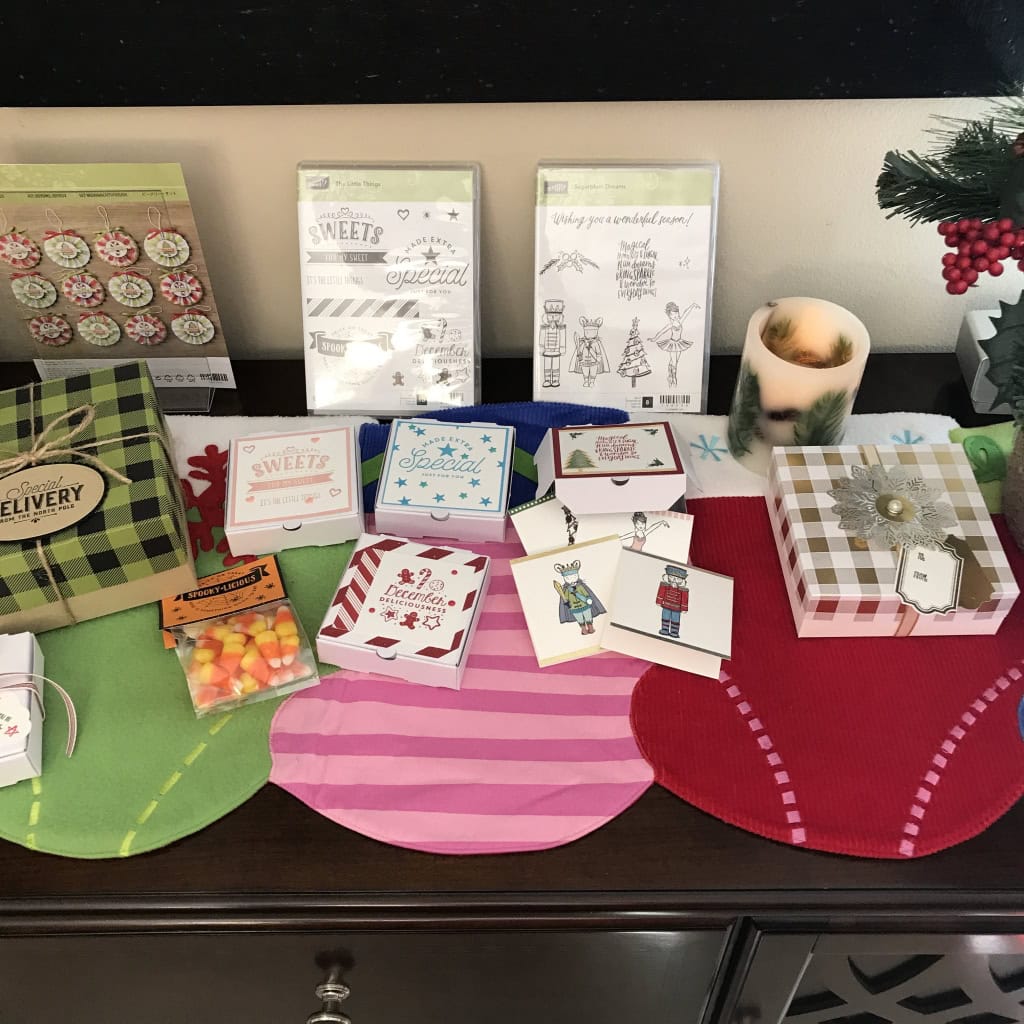 2017 Holiday Catalog Launch Party, Stampin' Up!, Be Merry Ornament Kit and gift ideas