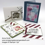 Rising Star swaps by Anna Smith, Every Good Wish stamp set by Stampin' Up!