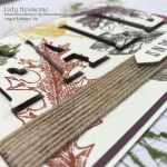 Judy Newsome Stampin' Up! Vintage Leaves Fall Eclipse Card for Stamp Candy