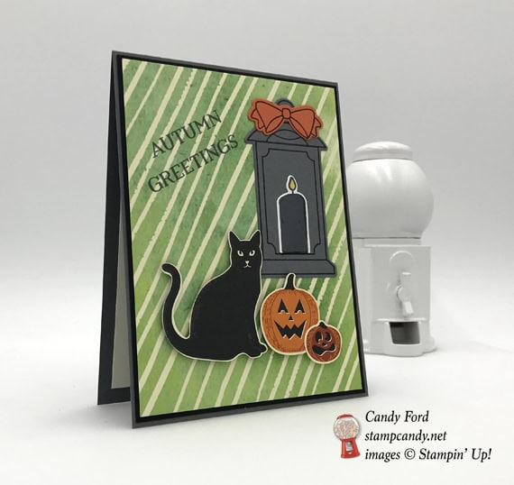 spooky cat stampin' up autumn greetings halloween card by stamp candy