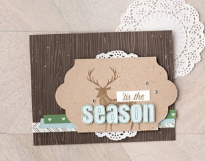 Merry Patterns free stamp set promotion from Stampin' Up! #stampcandy