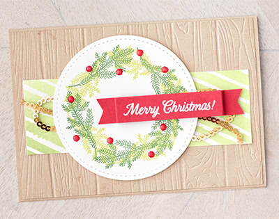 Merry Patterns free stamp set promotion from Stampin' Up! #stampcandy