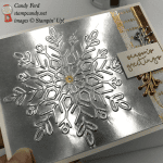 Stampin' Up! Winter Wonder Cheers to the Year of Cheer Christmas Card by Stamp Candy