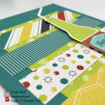 cards made with Bubble Over, Bottles & Bubbles Framelits Dies, Bubbles Fizz paper, by Stampin' Up! #stampcandy