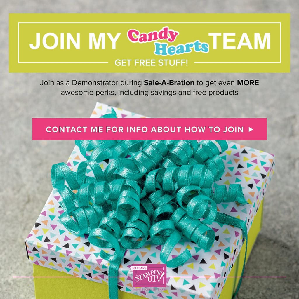 Join the Candy Hearts and get free stuff! #stampcandy