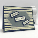 Stampin' Up! Dad Jokes I'm Hungry with True Gentleman DSP by Candy Ford of Stamp Candy
