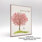 Lonita Barron, Candy Hearts, Sheltering Tree stamp set, sympathy card #stampcandy