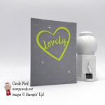 Stampin' Up! oh my stars tief embossing folder and lovely day word thinlit dies and the lovely inside and out stamp set by Candy Ford of Stamp Candy