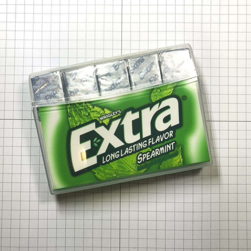 craft room embellishment organization, gum boxes, #stampcandy
