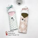 Baby Shower party favors gifts made with the Little One stamp set and A Whole Lot of Lovely Designer Series Paper DSP by Stampin' Up! #stampcandy