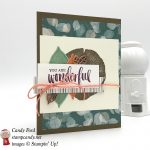 Happy Birthday card, Stampin' Up! 2018-2019 Annual Catalog sneak peek - Detailed with Love stamp set, Delightfully Detailed Laser-Cut Specialty Paper, Detailed Trio Punch, Polka Dot Tulle Ribbon, Artisan Pearls. #stampcandy