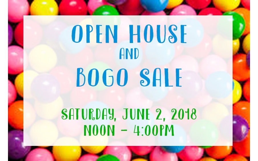 Open House & BOGO Sale #stampcandy