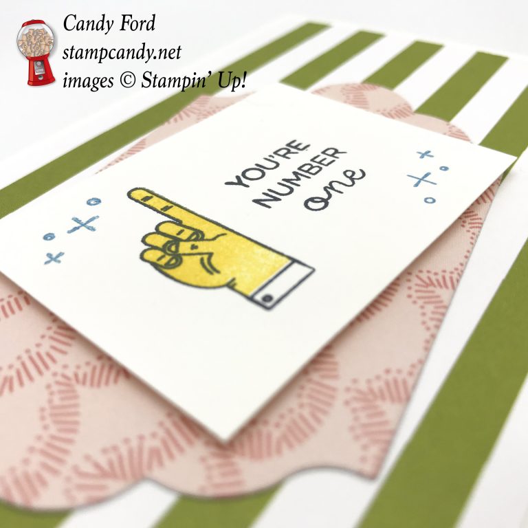 You're Number One with the World's Best Trophy - Stamp Candy