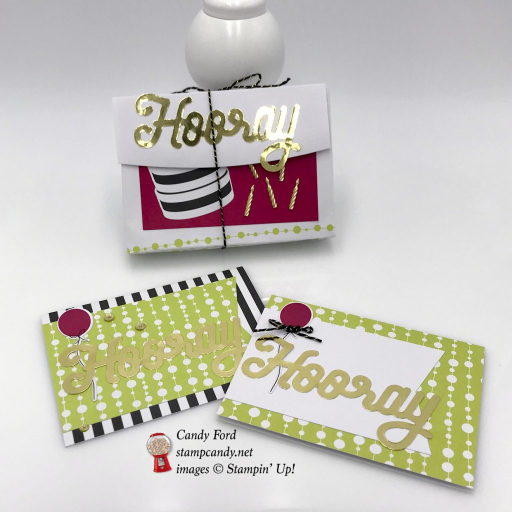 cards and box, June 2018 Paper Pumpkin for APPT Blog Hop, Stampin' Up! #stampcandy