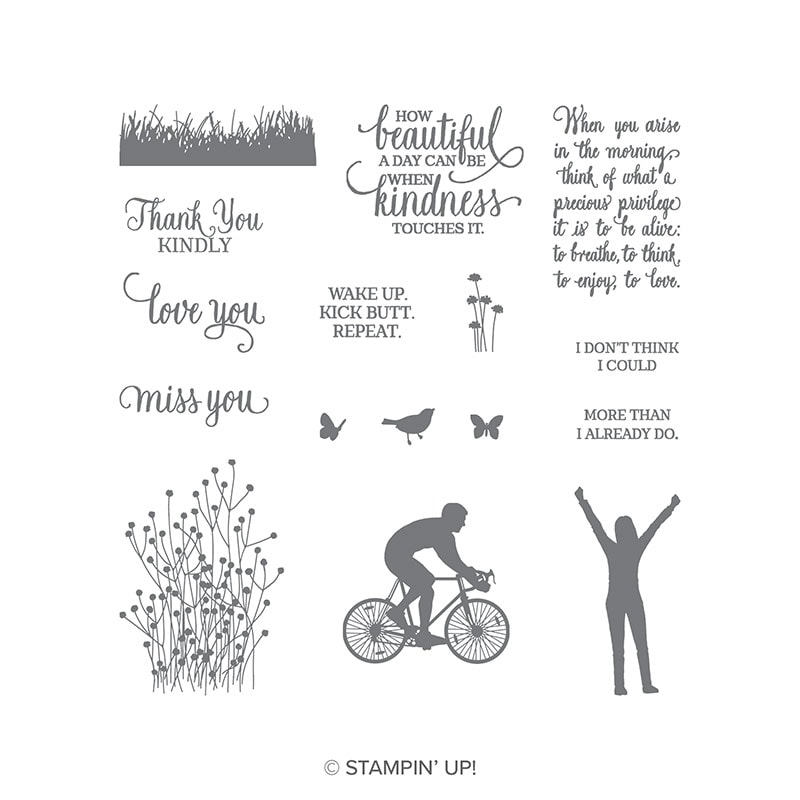 Enjoy Life Stamp Set © Stampin' Up!