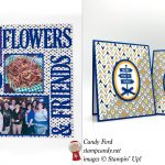 Best Route scrapbook page and cards for the OSAT Blog Hop. Stampin' Up! #stampcandy