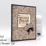 Stampin' Up! Share What You Love Share What You Do handmade friend card by Candy Ford of Stamp Candy